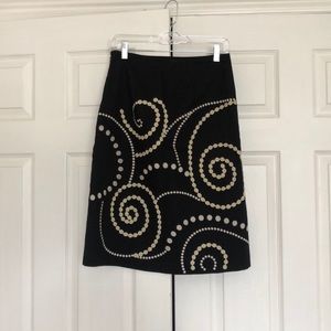 Boden Navy Skirt